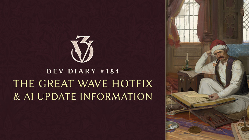 Victoria 3 – Dev Diary #184 - The Great Wave Hotfix & AI Update Information