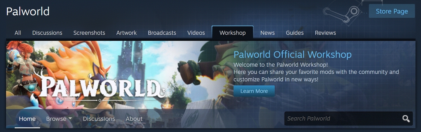 Steam Workshop Support