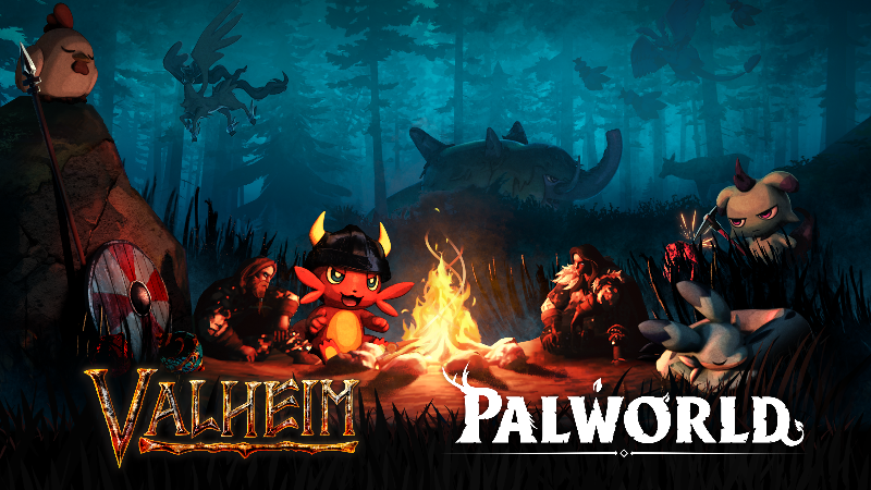 Skol! Palworld X Valheim Steam Bundle!