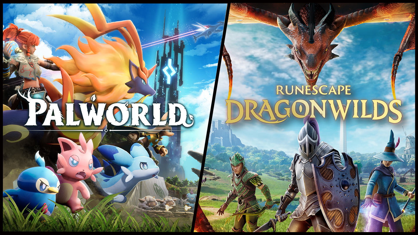 Palworld x RuneScape Dragonwilds Steam Bundle Banner