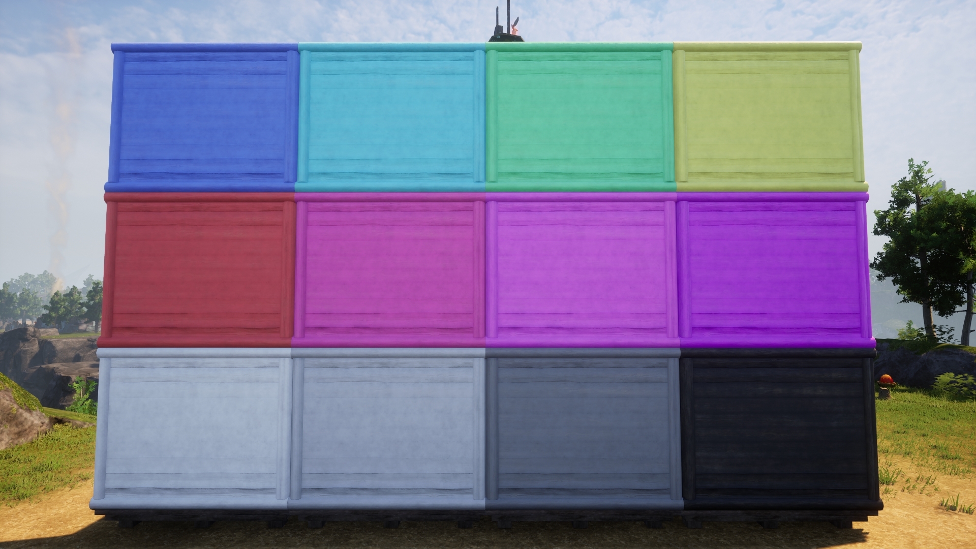 Building Color Customization