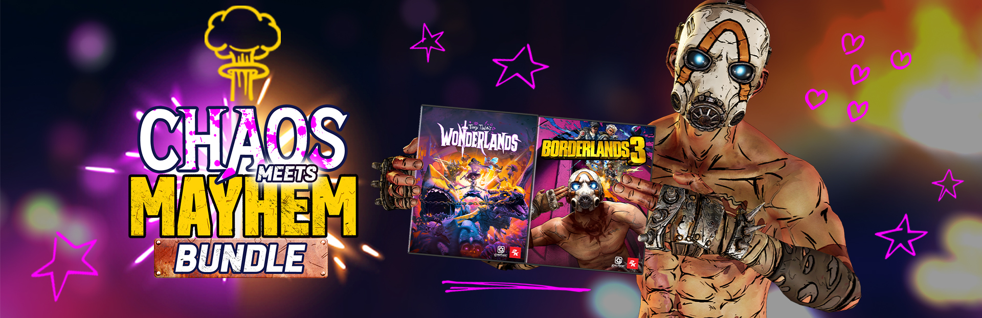 Get the Gearbox Chaos Meets Mayhem Bundle!