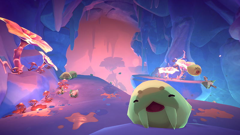 Slime Rancher on X: If you enjoy kicking back in the breezy, prismatic  fields of Rainbow Island as much as we do, consider nominating us for the  “Sit Back and Relax” Steam