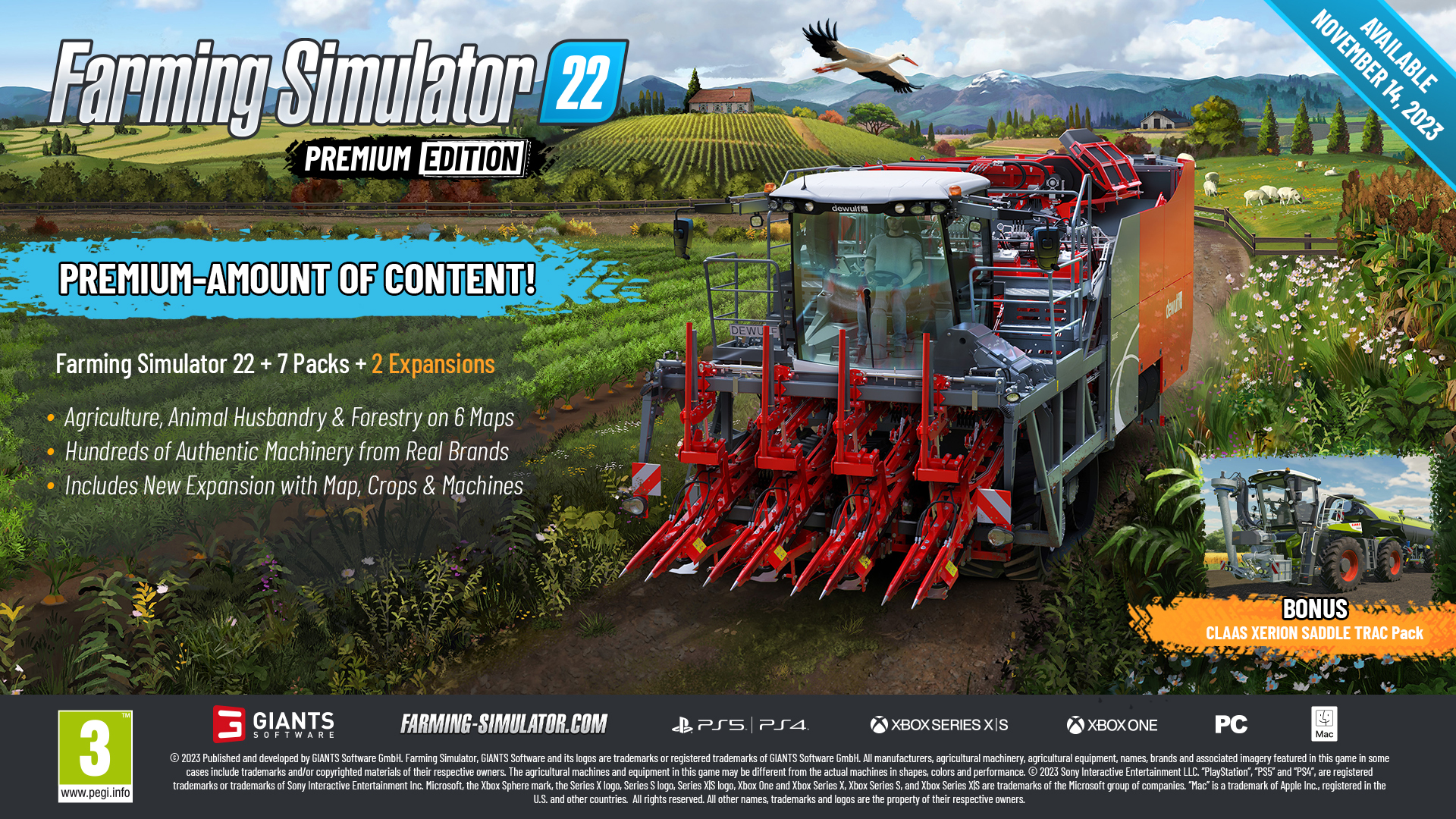 Patch 1.13.1 jetzt für Farming Simulator 22 zum Download bereit