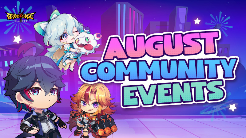[Announcement] August Community Events