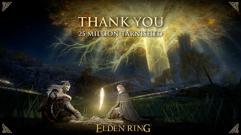 ELDEN RING - 25 Million Tarnished - Steam News