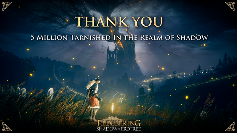 ELDEN RING - 5 Million Tarnished in the Realm of Shadow - Steam News