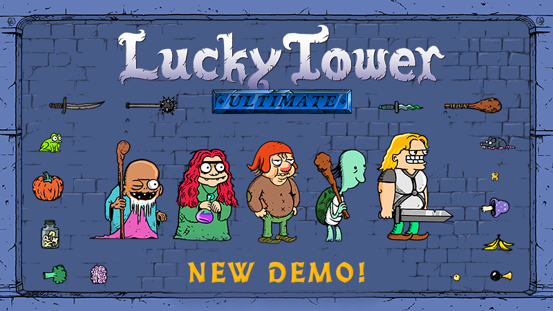 Lucky Tower Ultimate - New Demo For Gamescom! - Steam News