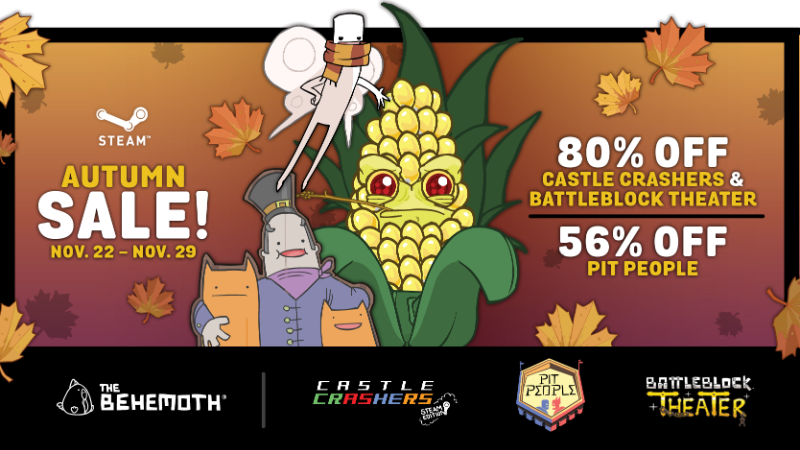 Castle Crashers A Behemoth Of An Autumn Sale Steam News   1bf76634fefae23263ca7c0a4d4dff047d5aeca5 