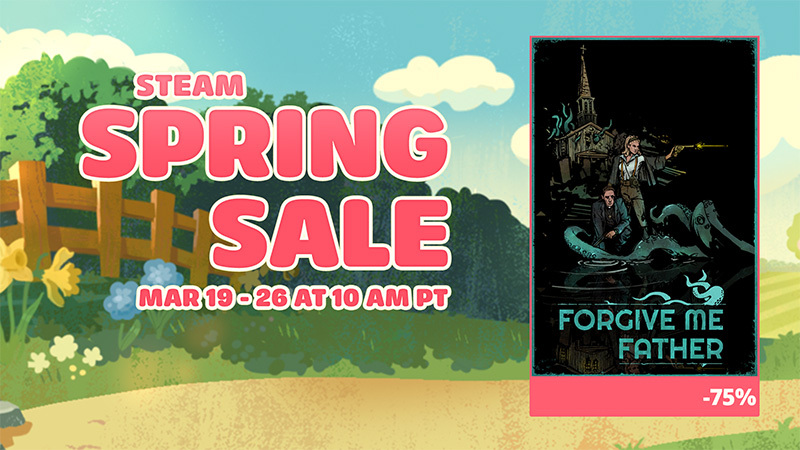 Forgive me Father is on a Spring Sale!