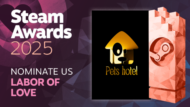 Nominated for the Steam Awards! 🏆