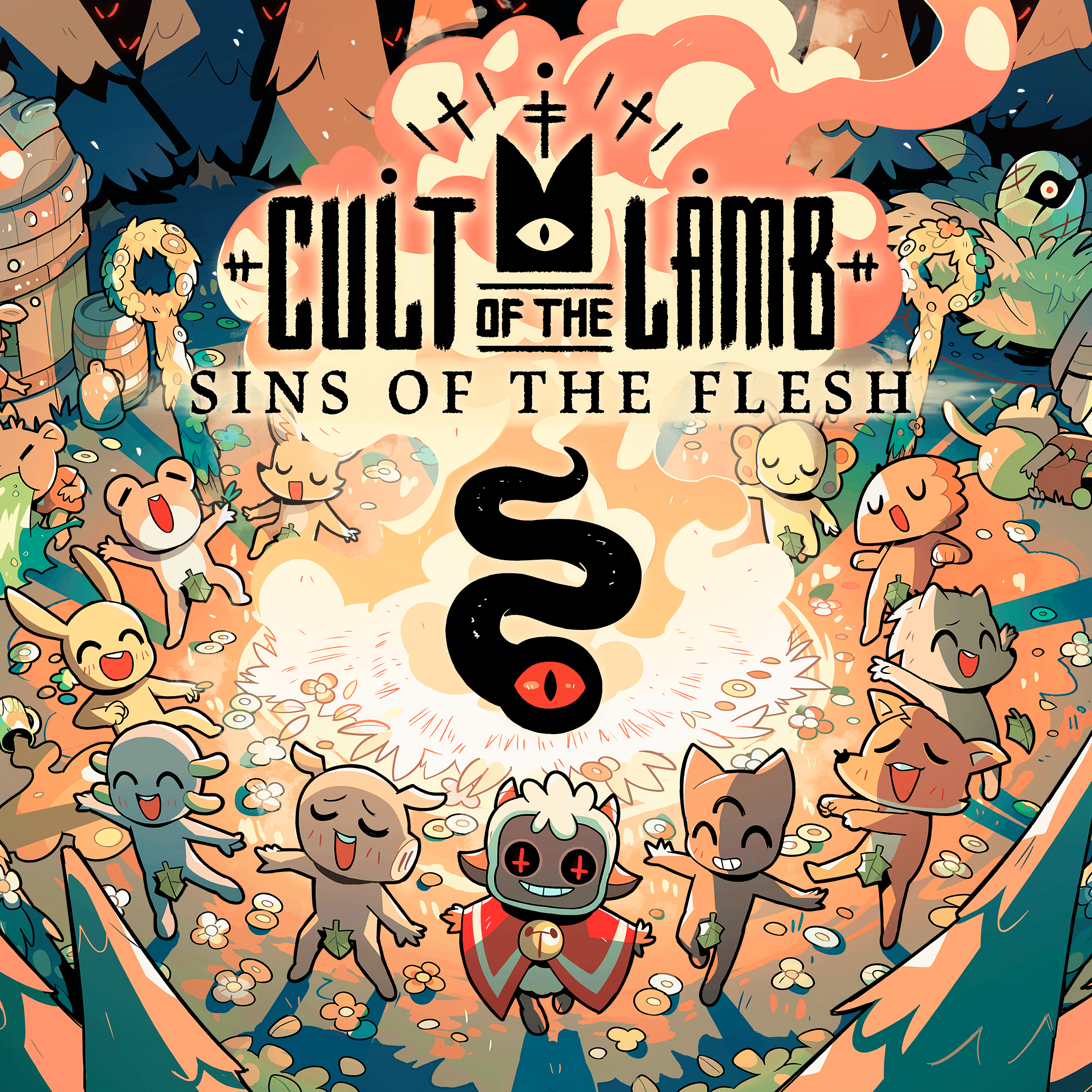 Cult of the Lamb on X: 今日はビーチで遊ぼう！🏖️ ☀️ It's Steam Summer Sale time! 🌊  Cult of the Lamb is 35% off!!!  / X