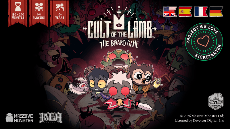 Announcing the Cult of the Lamb: Board Game!