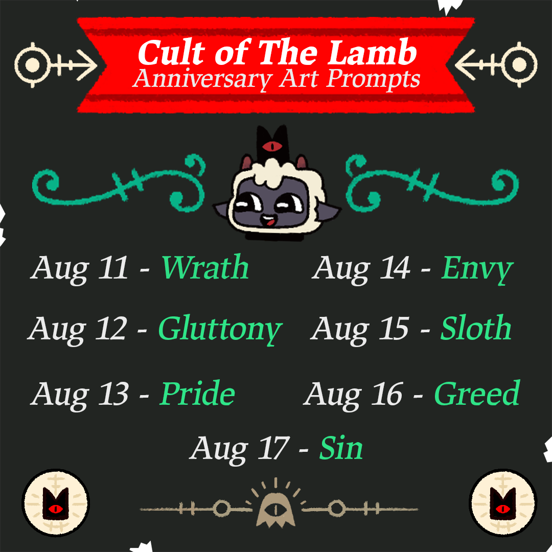 🎃Lambert-O'-Lantern Contest 🎃 · Cult of the Lamb update for 13 October  2023 · SteamDB