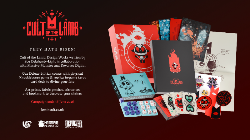 Announcing the Cult of the Lamb: Design Works Book, Available for Pre-Order!