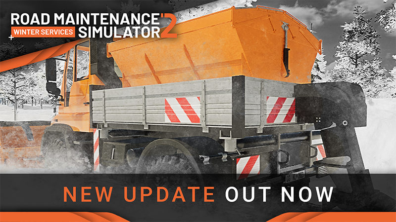 🚧 New Update for Road Maintenance Simulator 2 & 10% Discount! 🚧