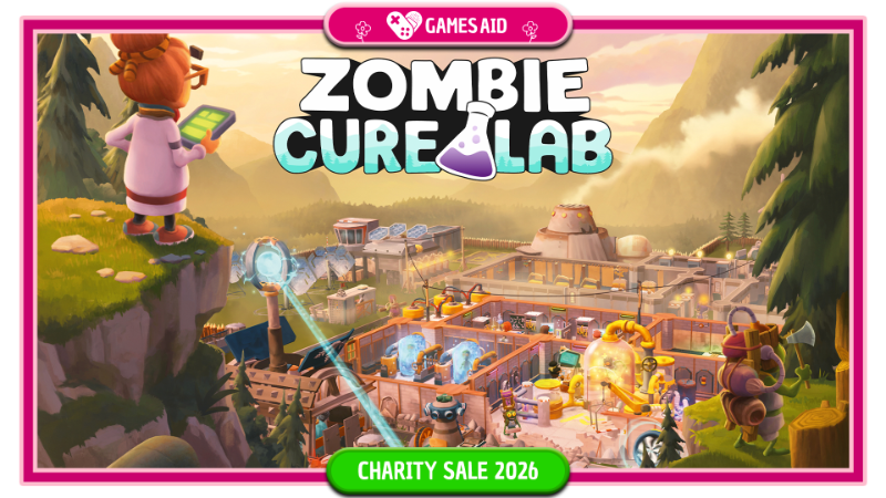 Zombie Cure Lab is participating in the GamesAid Charity Sale 2026!
