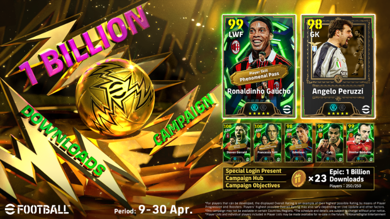 1 Billion Downloads Campaign