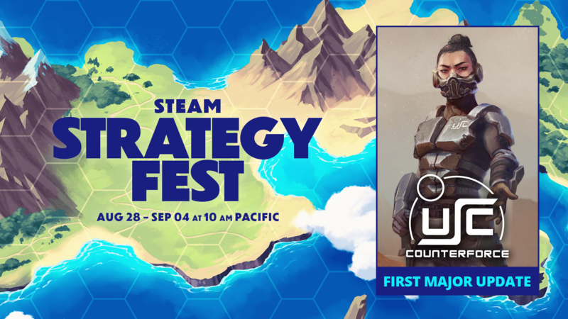 USC: Counterforce - First major update on August 28 and Steam Strategy ...