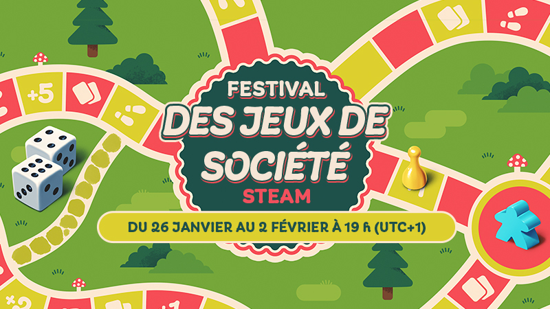 Festival Steam des jeux de société 2026