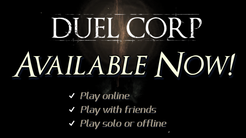 Duel Corp is Available Now!