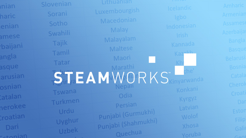 Localization and Languages (Steamworks Documentation)