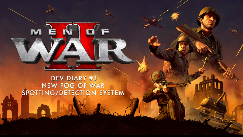 Men of War II - Dev Diary #3: New Fog of War and spotting/detection ...