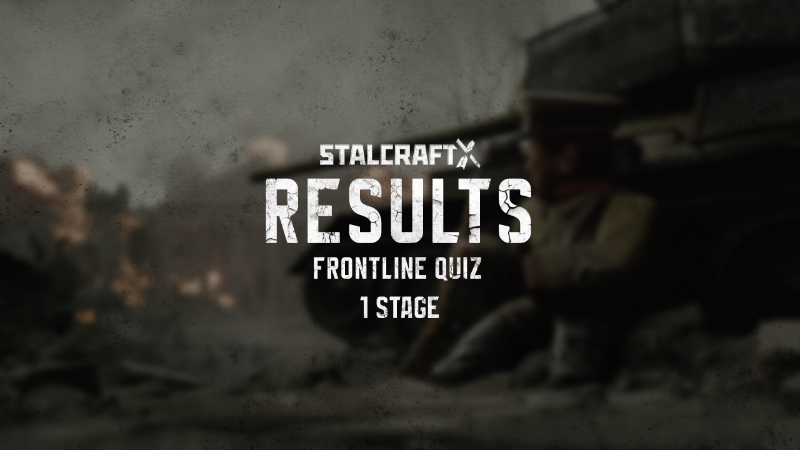 Stage three Frontline Quiz results