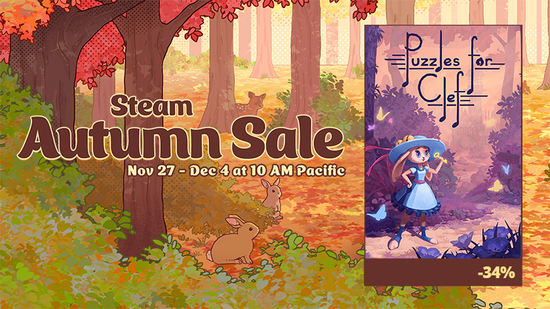 It's time for the Steam Autumn Sale!