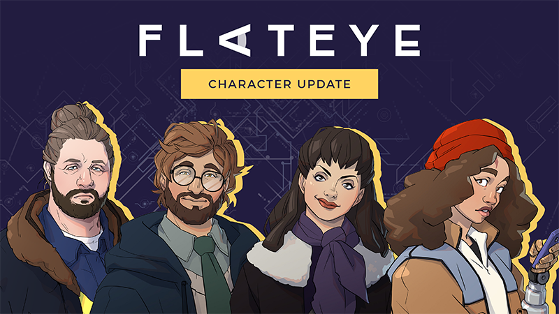 FLAT EYE CHARACTER UPDATE | Coming 16th December