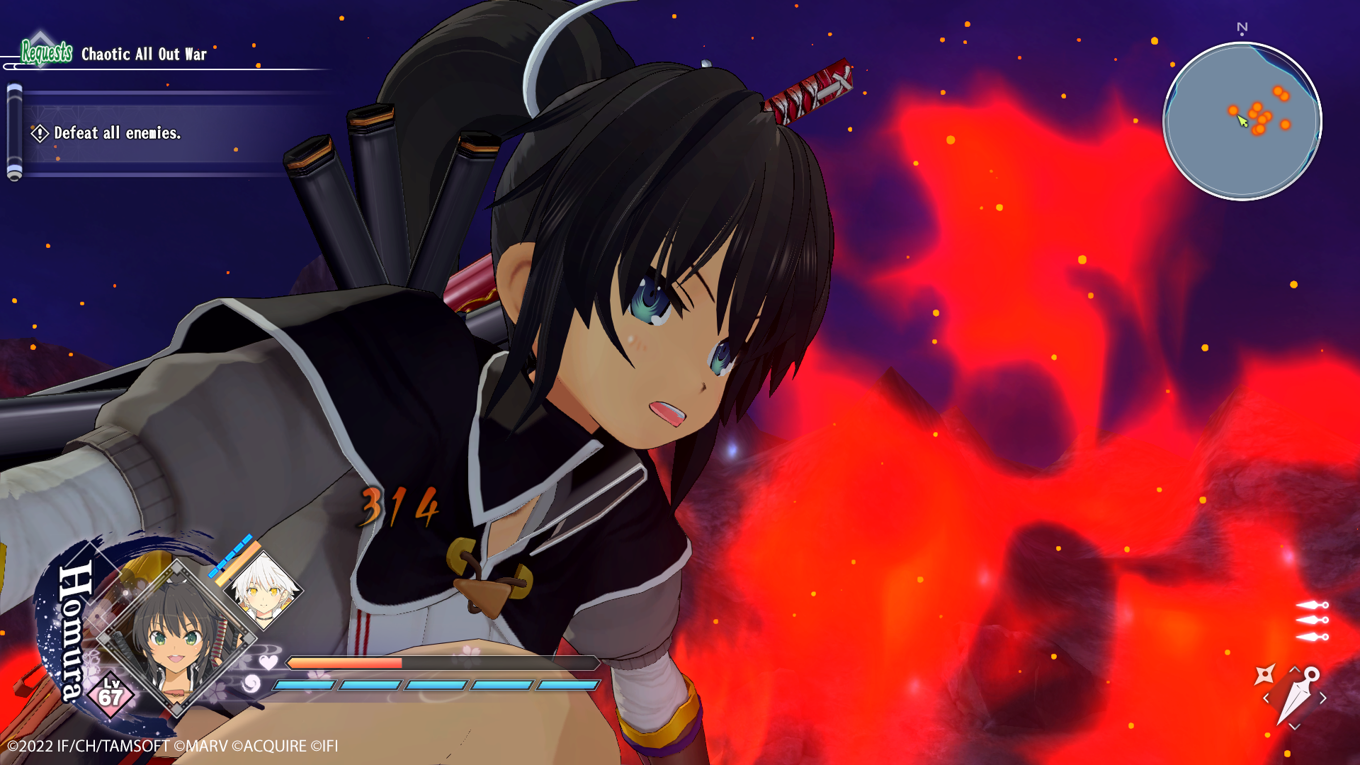 Senran Kagura Shinovi Versus Coming To Steam - Hardcore Gamer