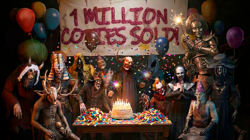 1 MILLION copies sold