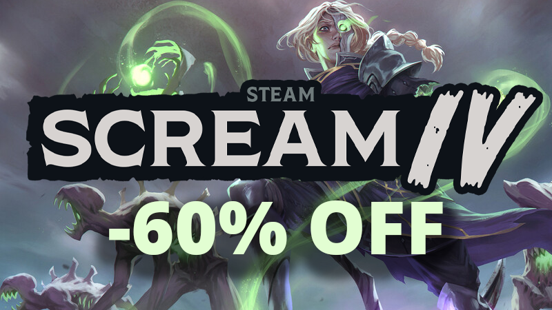 The SteamScream Sale Has Awakened!