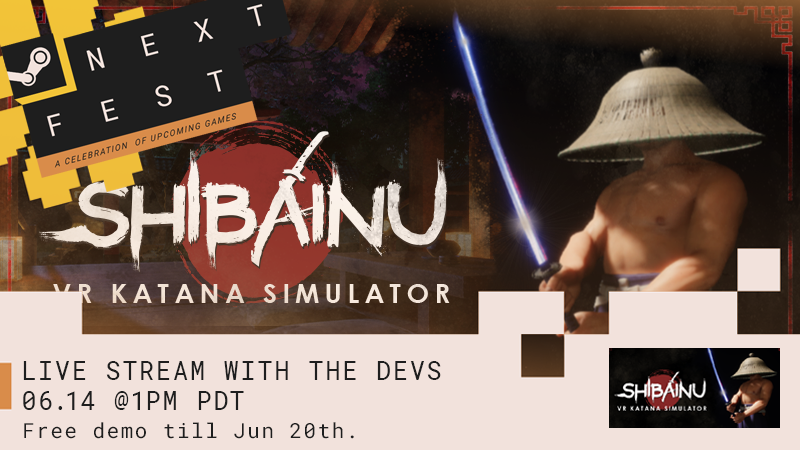 Shibainu - VR Katana Simulator no Steam