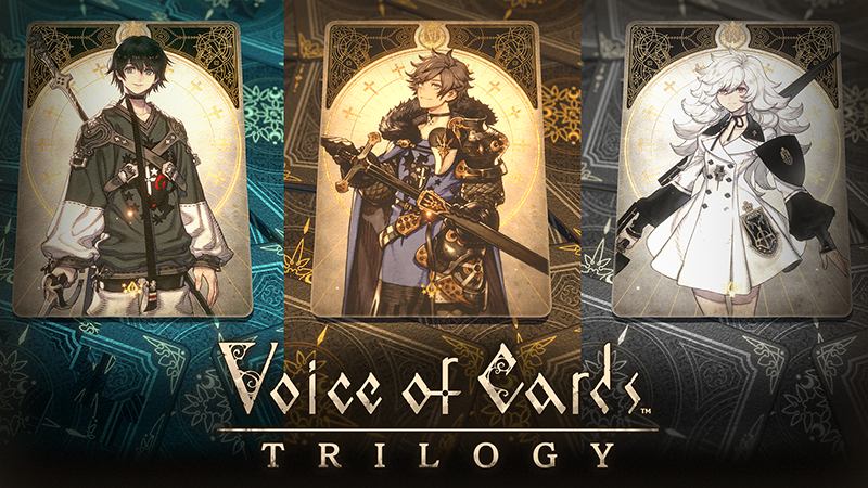 From the mind of YOKO TARO: The Voice of Cards Trilogy is on sale now!