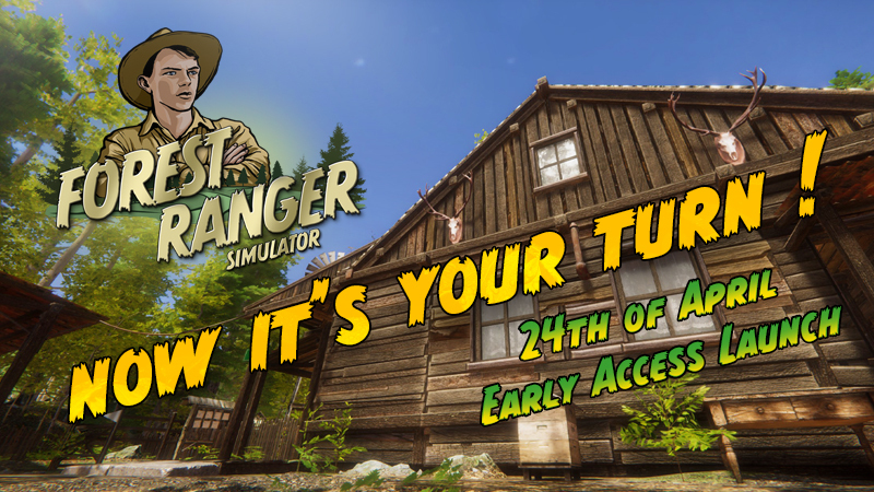 FreeMind.games - Forest Ranger Simulator released - Steam News