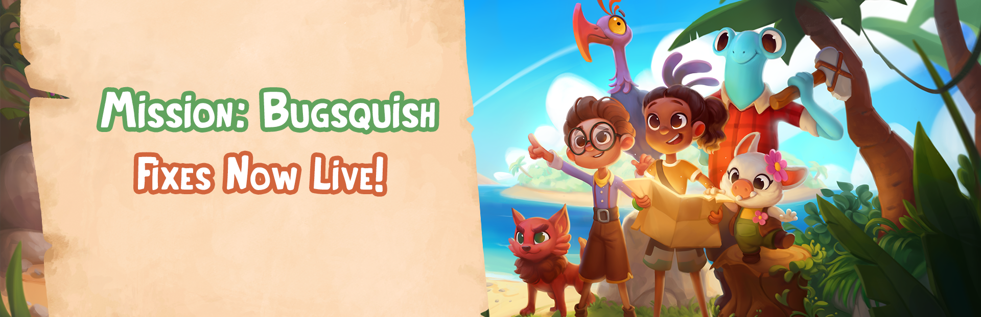 Mission: Bugsquish - Complete!