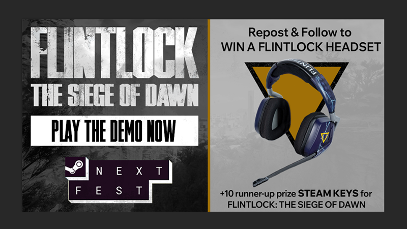 Flintlock: The Siege of Dawn - Win a custom Flintlock Corsair Headset ...