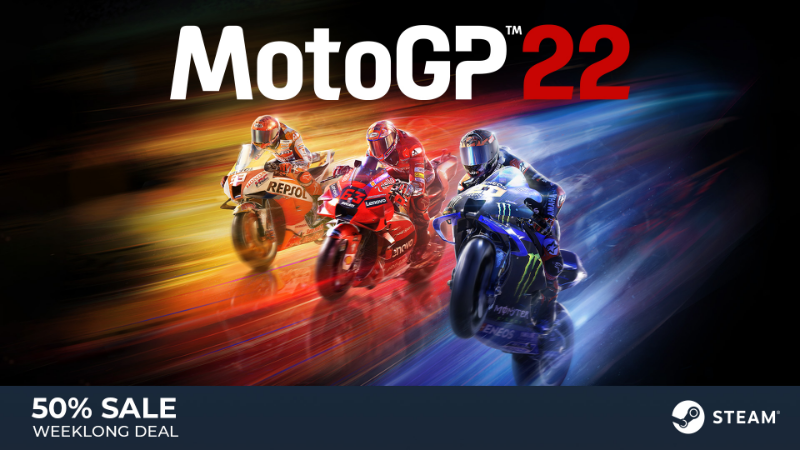 MotoGP22 is now 50% off!