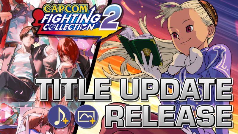Capcom Fighting Collection 2 - Free Title Update Coming Aug 7!