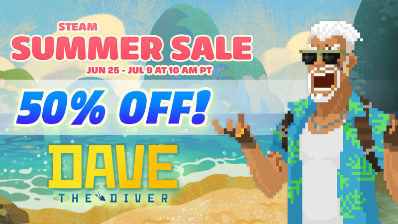 DAVE THE DIVER Steam Summer Sale