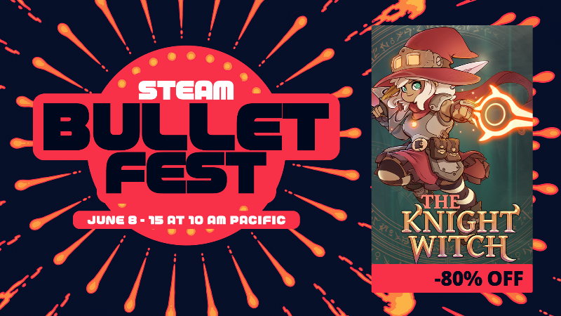 Save 80% Off The Knight Witch in the Bullet Fest Sale!