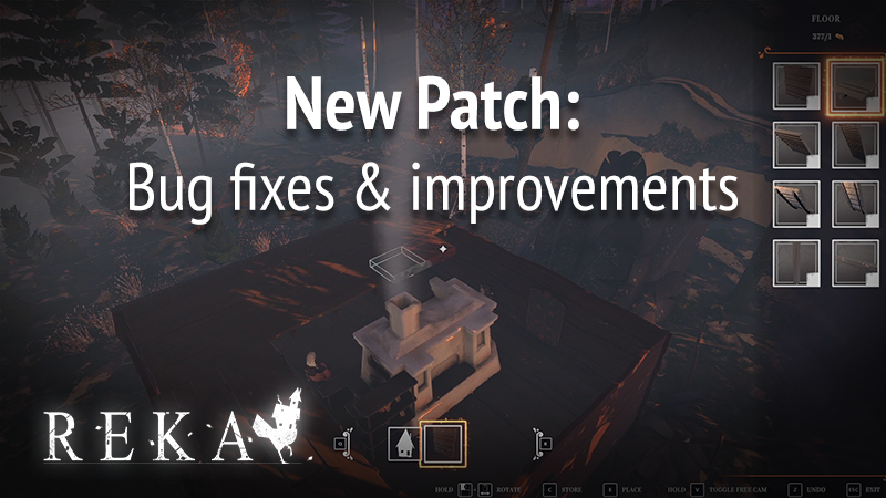 REKA Quality of Life Update Now Live!