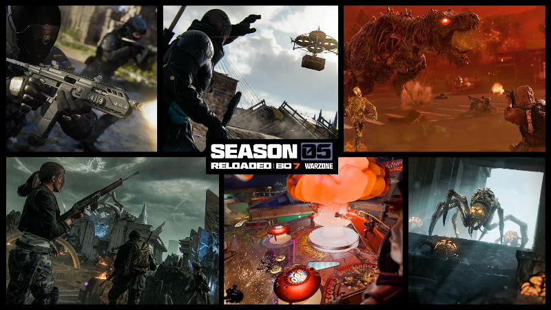Black Ops 7 and Call of Duty: Warzone Season 05 Mid-Season Content