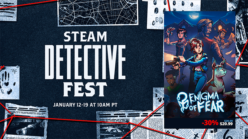 STEAM DETECTIVE FEST — 30% OFF
