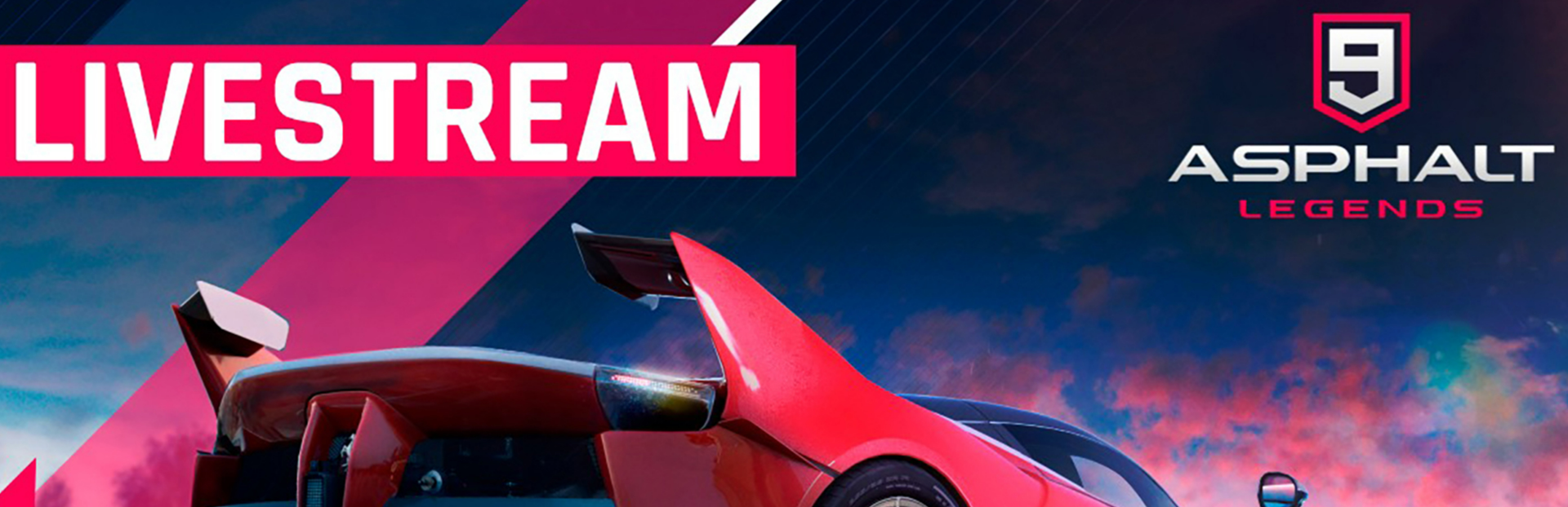 Asphalt 9 - Steam launch stream!