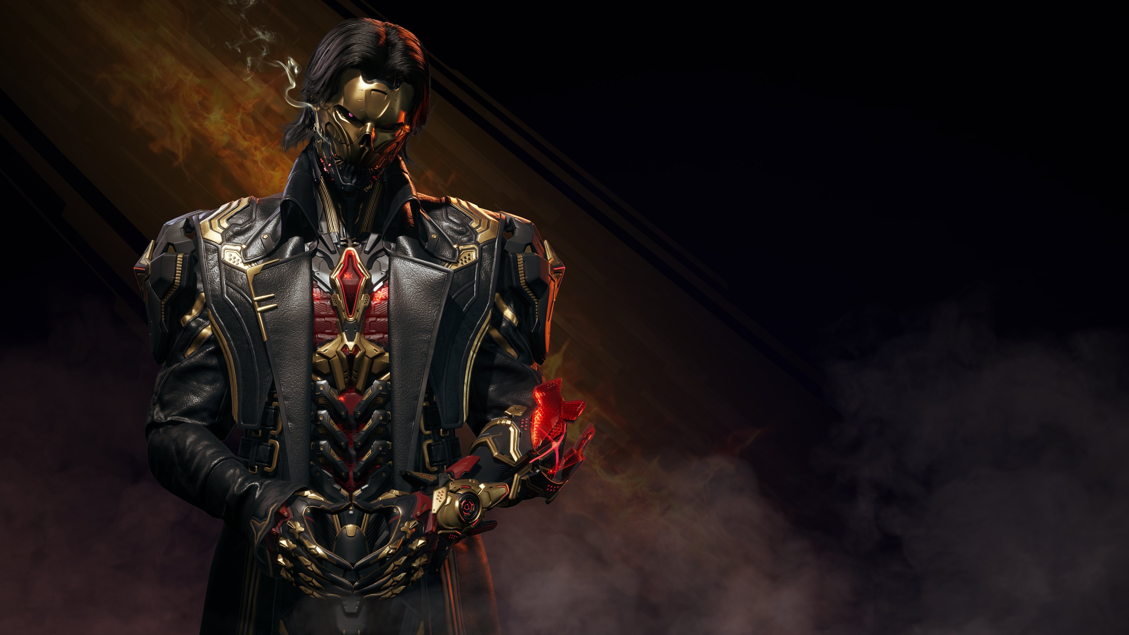 The First Descendant Ultimate Blair character with fire abilities