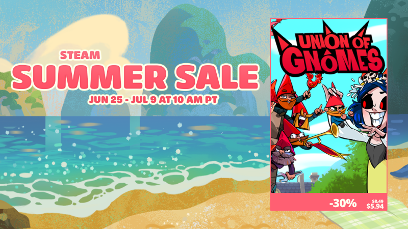 Join the revolution in Union of Gnomes with 30% OFF!