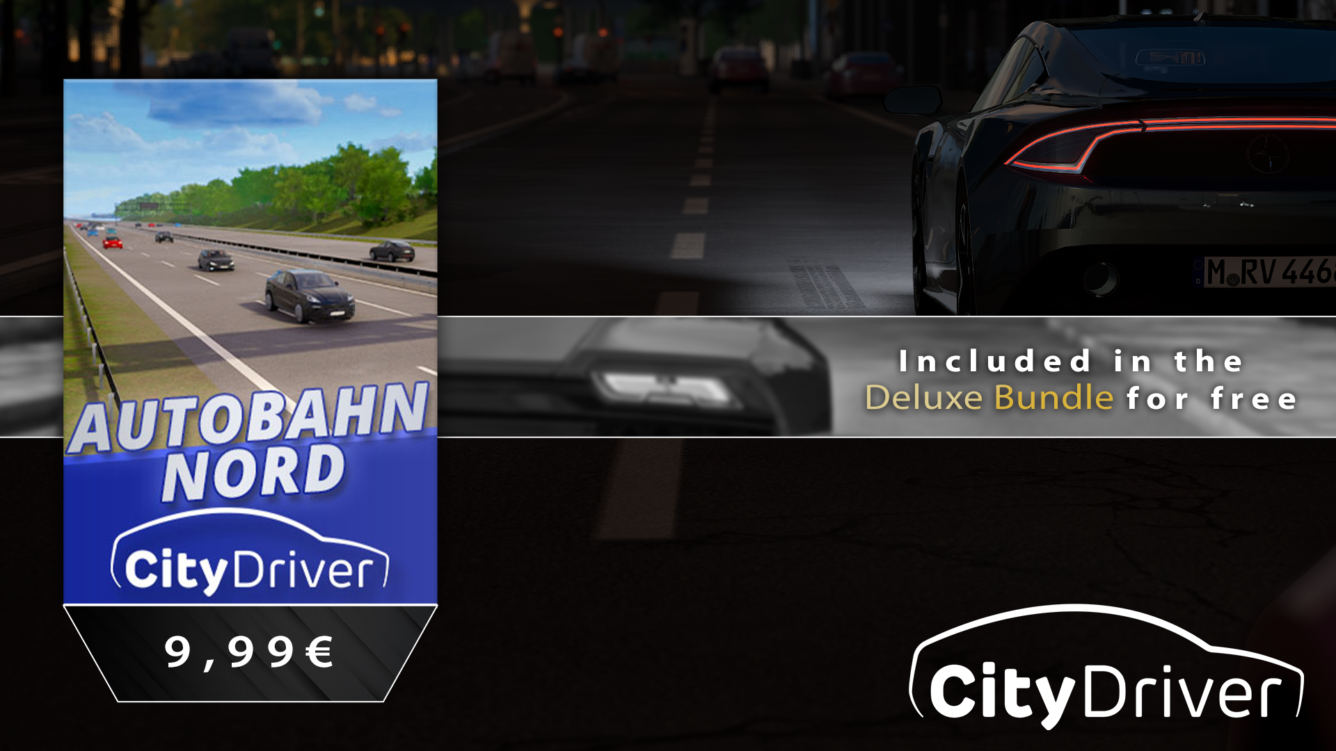 Take to the streets in Aerosoft's new CityDriver simulator