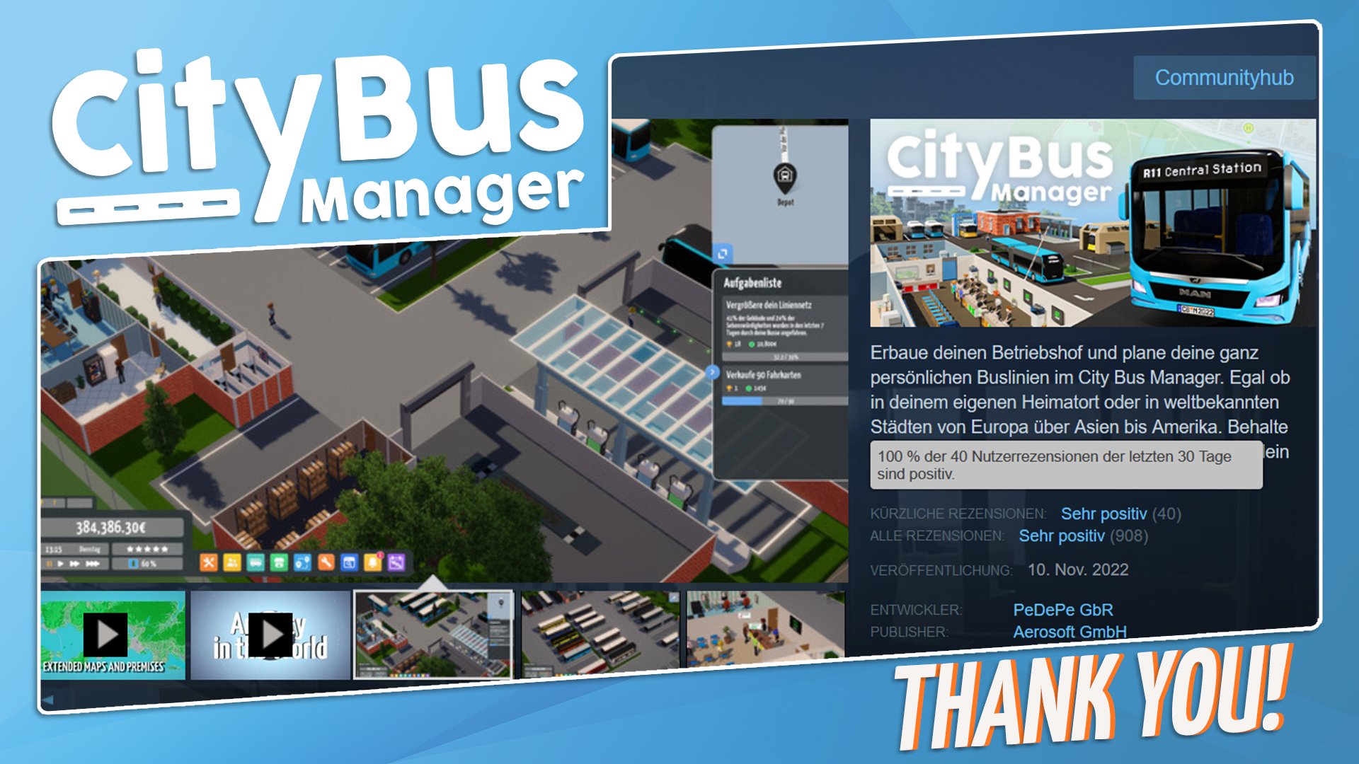 Comprar City Bus Manager – Jogo completo (Steam) com desconto - Loca Play